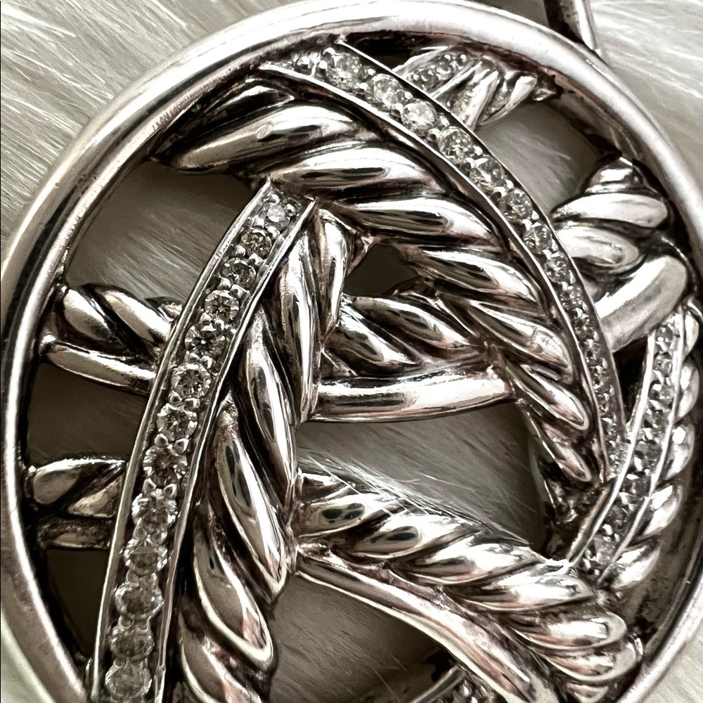David Yurman Papyrus Diamond pendant - Picture 5 of 17